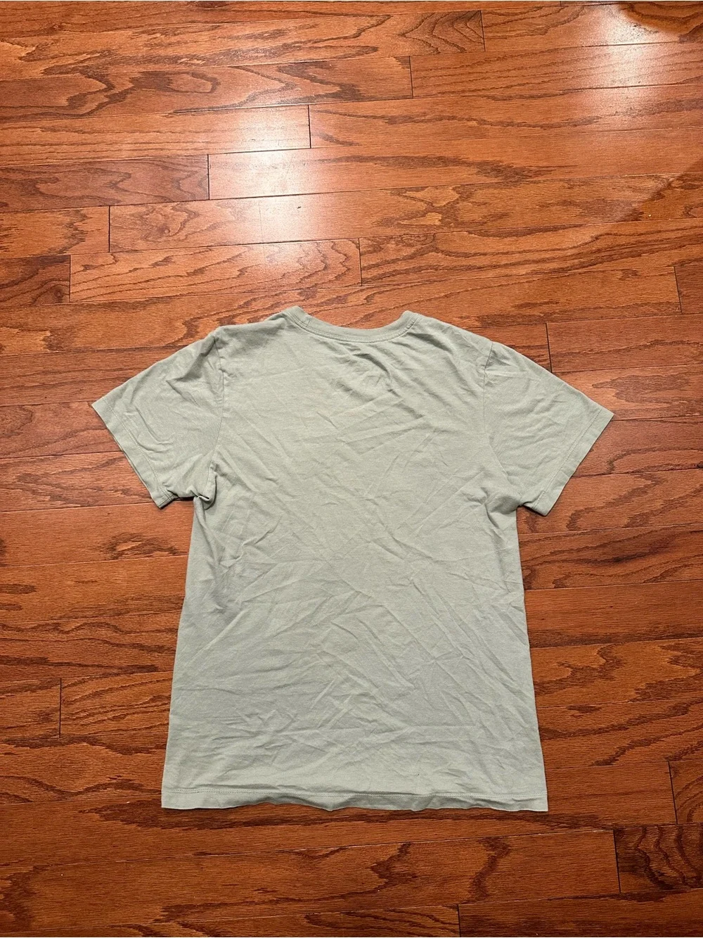 Nike Short Sleeve Tee in Light Green with Black and White Logo